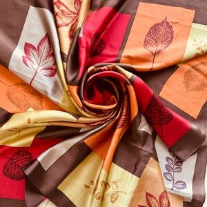 Laura Ashley silk scarf